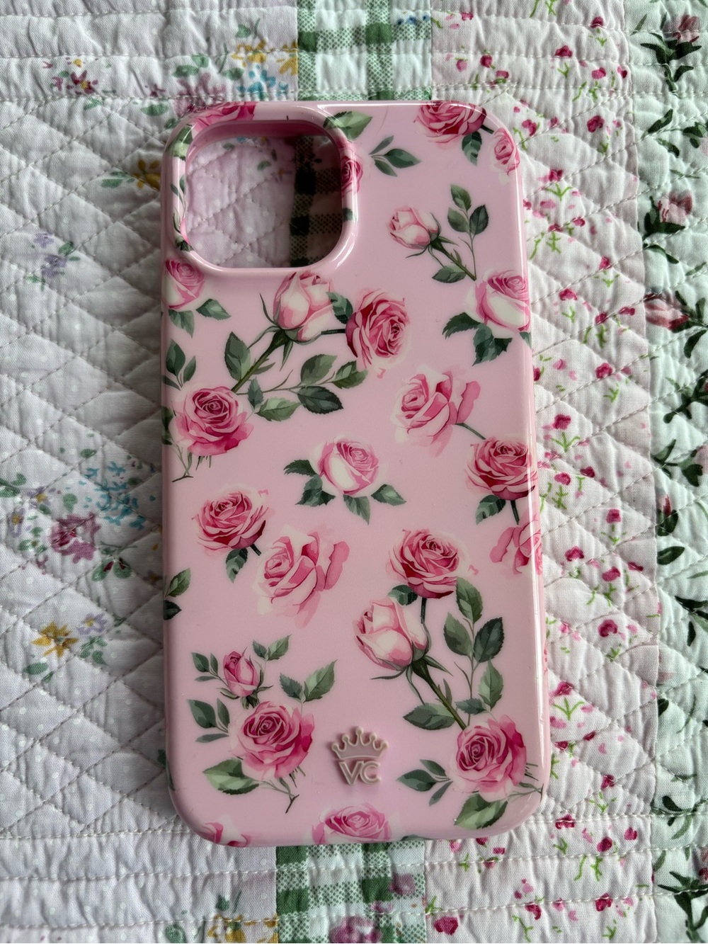 Velvet Caviar Pink Rose Floral Phone Case iPhone 15